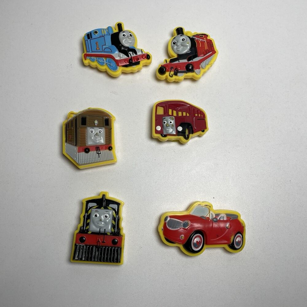 VTG Lot Thomas The Train & Friends Suction Cups & Car HTF